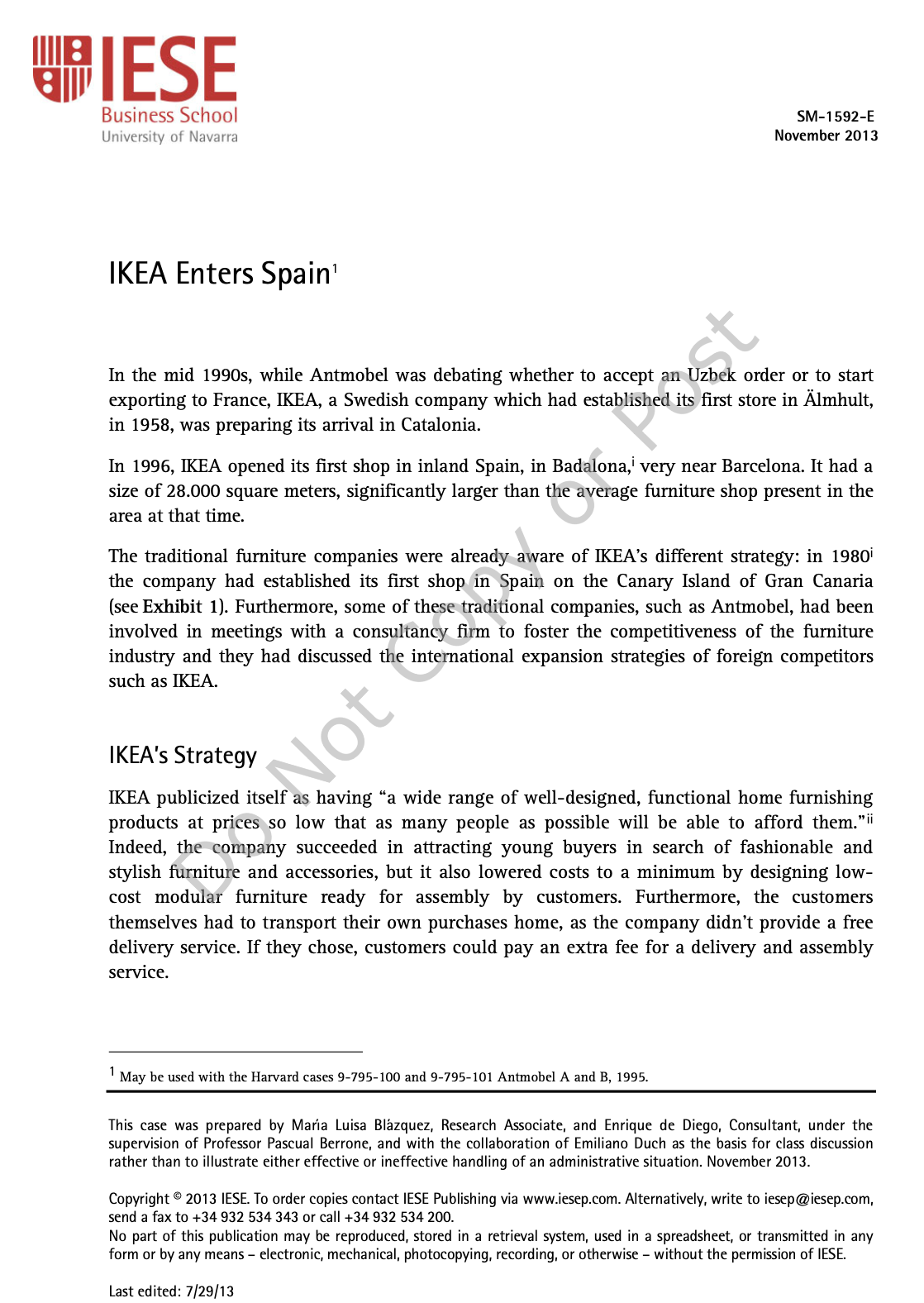 IKEA entra en España