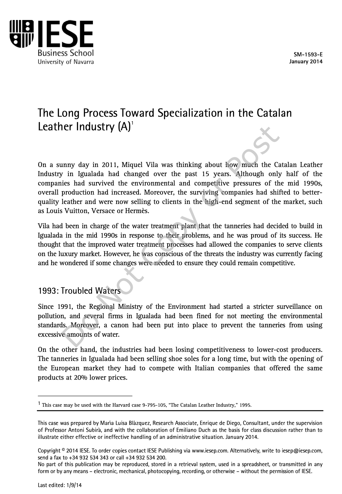 The Long Process Toward Specialization in the Catalan Leather Industry